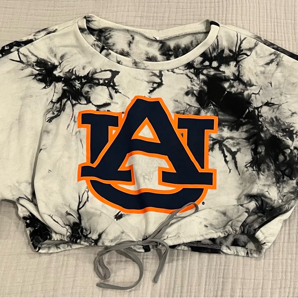 Kick-Off Couture Auburn Tie-Dye Shirt